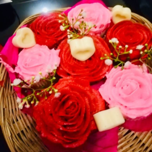 Rose Bouquet cupcakes